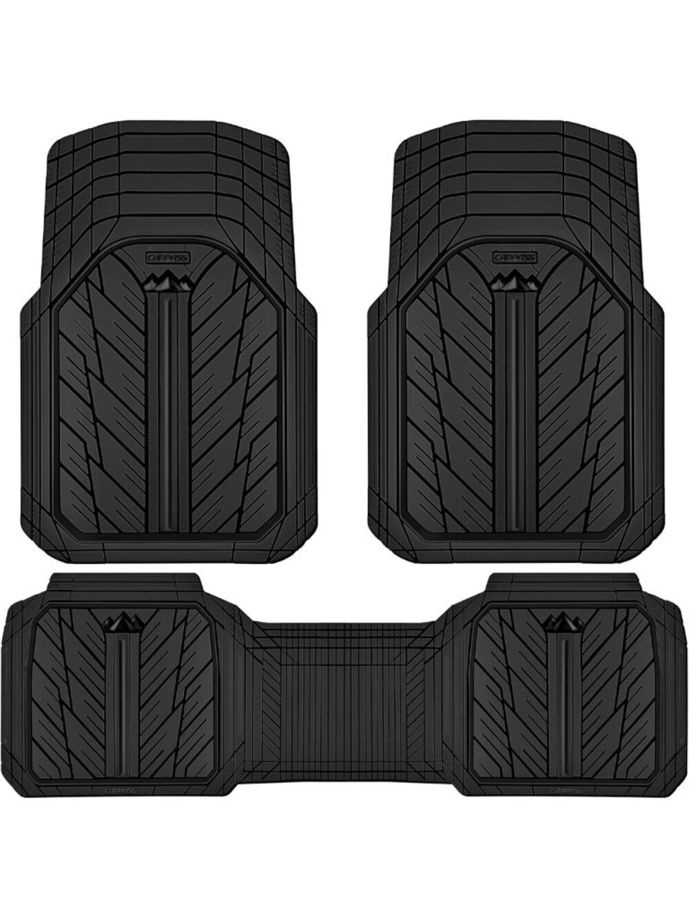 Heavy Duty Waterproof Car Floor Mats - All Weather, Universal Fit for SUV, Truck